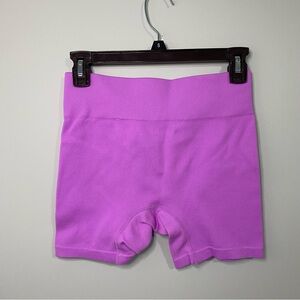 Pink Women's Seamless Biker Shorts